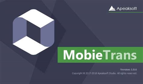 Apeaksoft MobieTrans 2.0.18 With Crack Download 
